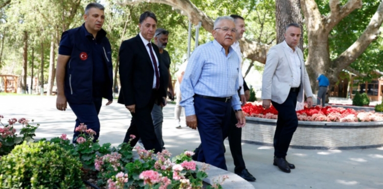 BAŞKAN BÜYÜKKILIÇ’TAN DEVELİ’YE YAKIN TAKİP: ELBİZ PARKI YENİLENİYOR