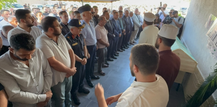 Hakim ve savc� yard�mc�s� Yusuf Aslan�� haf�z karde�i son yolculu�una u�urlad�