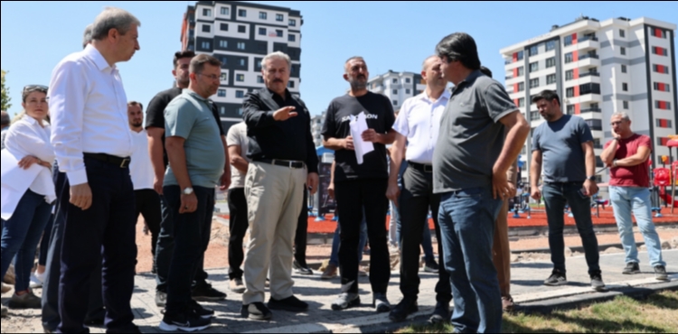 Melikgazi�de 11 b�lgede kentsel d�n���m s�r�yor