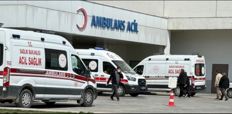 Kayseri'de bo�anma a�amas�ndaki e�ini b��akla a��r yaralad�