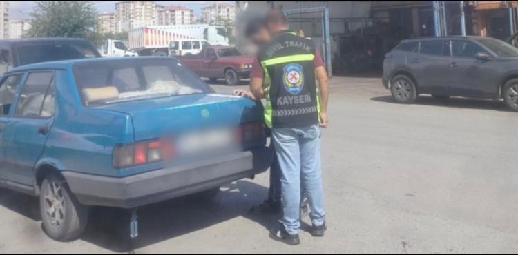 Yeni Sanayide drift yapan s�r�c�ye 140 bin TL ceza