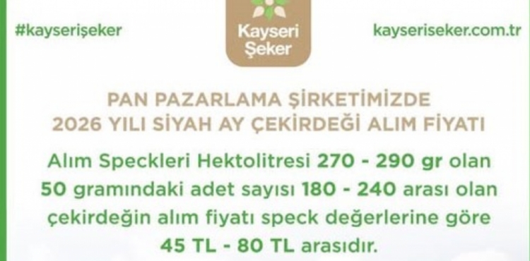 S�YAH AY �EK�RDE��NDE ALIM F�YATLARI BELL� OLDU