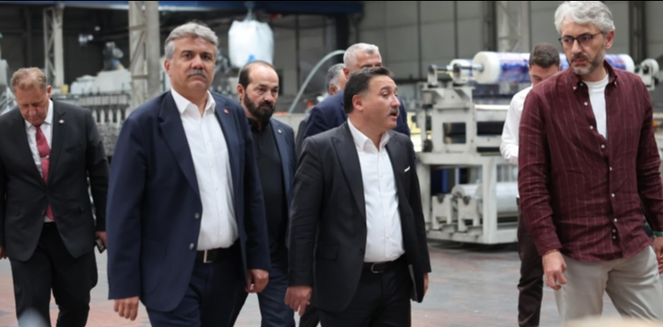 Vali �i�ek, Mimarsinan OSB�yi Ziyaret Etti