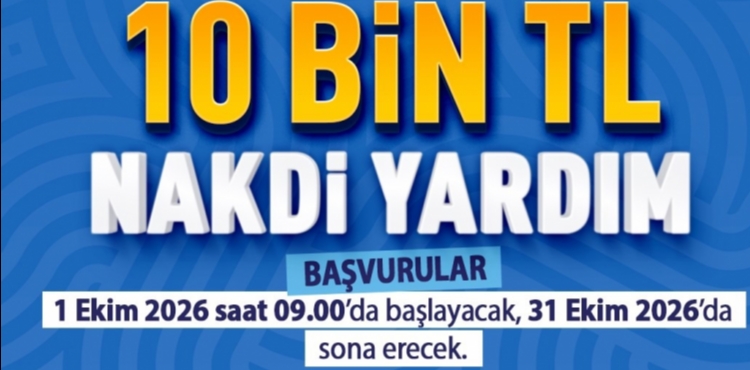 KAYSER� B�Y�K�EH�R�DEN �N�VERS�TEL� ��RENC�S� BULUNAN A�LELERE 10 B�N TL DESTEK