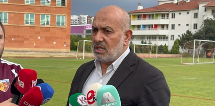 KAYSER�SPOR BA�KANI AL� �AMLI�DAN TFF BA�KANI HACIOSMANO�LU�NA DESTEK