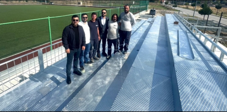 B�nyan Stadyumu�nda trib�n �al��malar� h�zla ilerliyor