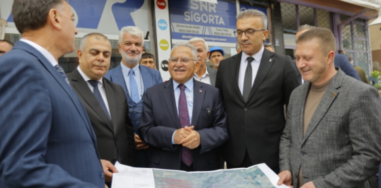 BA�KAN B�Y�KKILI�, DEVEL� CUMHUR�YET CADDESݒNDEK� KASK� ALTYAPI �ALI�MALARINI �NCELED�