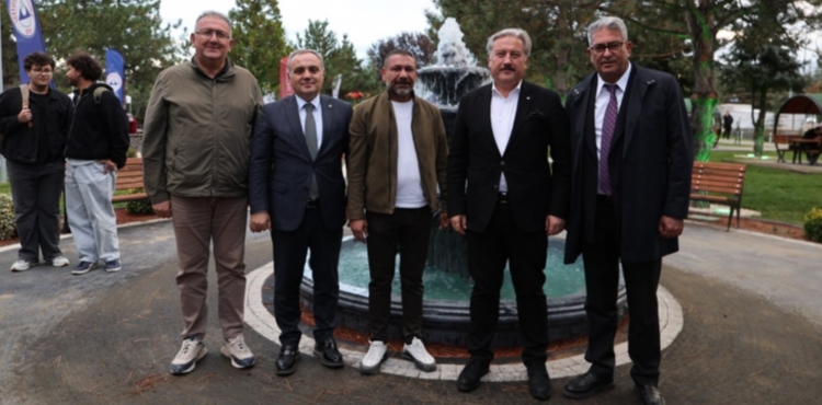 ERÜ GENÇLİK PARKI AÇILDI