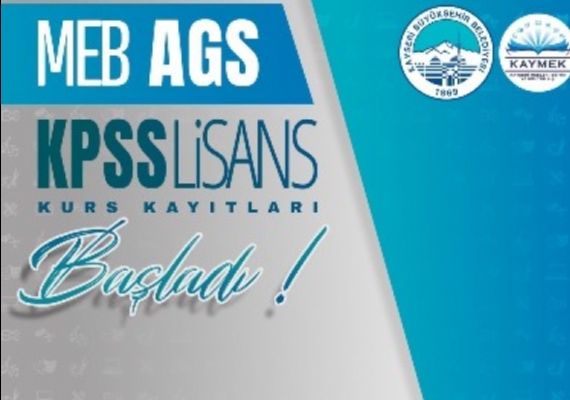 BYKEHR KAYMEKTE MEB-AGS VE KPSS KURS KAYITLARI BALADI