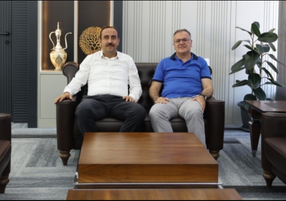 HACILAR BELEDYE BAKANI BLAL ZDOAN, NCESU BELEDYE BAKANI MUSTAFA LMEK MAKAMINDA AIRLADI.