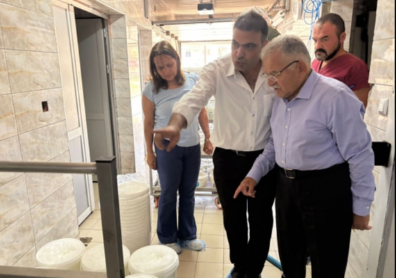 BAKAN BYKKILIǒTAN HRMETݒDE MANDA YETTRCLNE DESTEK ZYARET