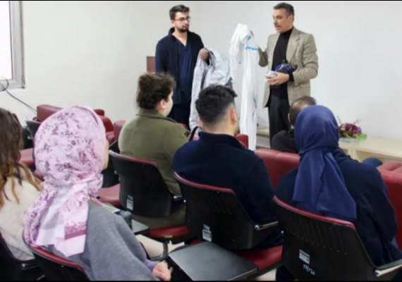 Kayseri Devlet Hastanesi personeline Hemovijilans ve KBRN e�itimi