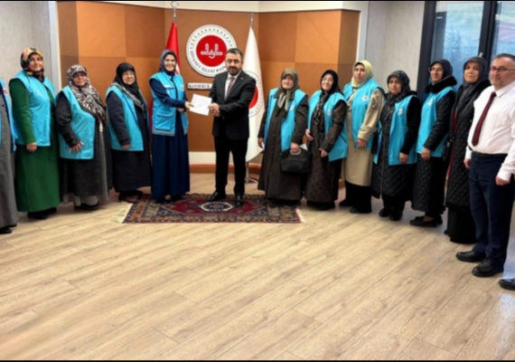 TDV Kayseri Kad�n Kollar��ndan Gazze�ye mant�l� destek