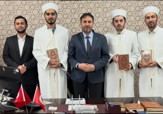 Ye�ilhisar�da din g�revlilerine c�bbe ve sar�k merasimi