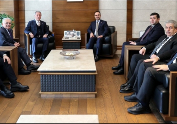 BA�KAN B�Y�KKILI� BA�KENTTE, SANAY� VE TEKNOLOJ� BAKANI KACIR �LE G�R��T�