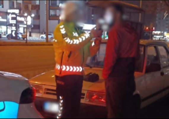 Kayseri�de trafik denetimlerinde 1 haftada 1775 s�r�c�ye i�lem