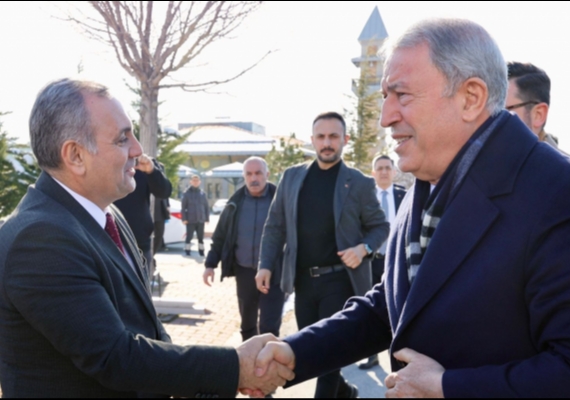 TBMM Milli Savunma Komisyonu Ba�kan� Akar, ERܒy� Ziyaret Etti