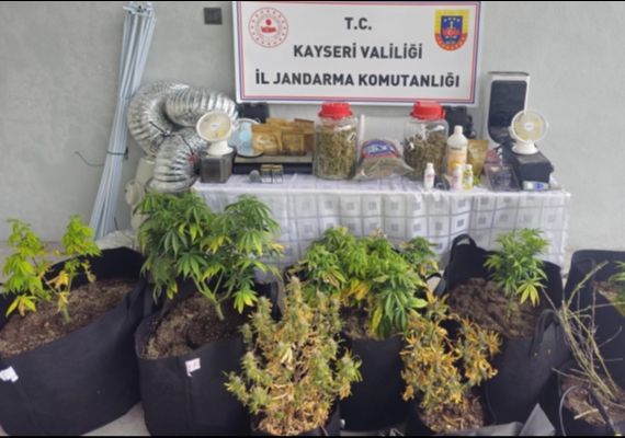 Kayseri'de uyu�turucu operasyonu: 1 g�zalt�