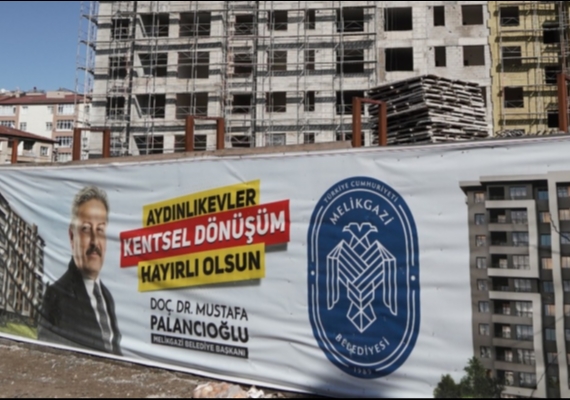 AYDINLIKEVLER�DE KENTSEL D�N���M HIZLA Y�KSEL�YOR