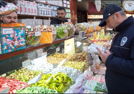 BAYRAM �NCES� MEL�KGAZ� ZABITASINDAN SIKI DENET�M