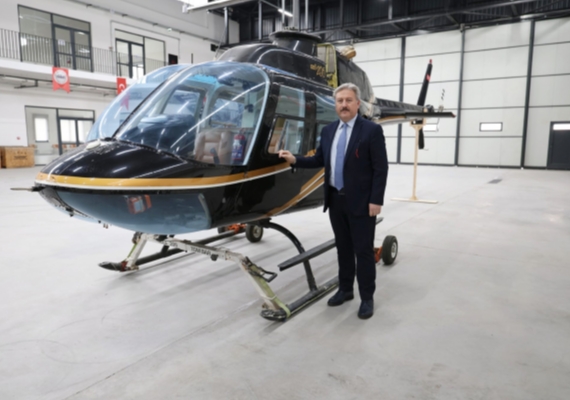 MEL�KGAZ� BELED�YESݒN�N HAVACILIK L�SES�NE DESTE�� TAM!