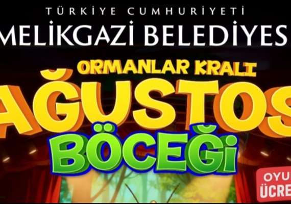 MEL�KGAZݒDE T�YATRO PERDELER�N� M�N�K SANATSEVERLER ���N A�IYOR