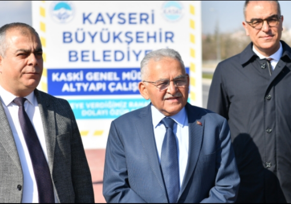 BA�KAN B�Y�KKILI�, KASKݒN�N 35 M�LYON TL�L�K ALTYAPI YATIRIMINI �NCELED�