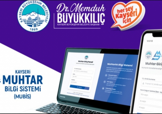 B�Y�K�EH�R��N MUHTAR B�LG� S�STEMݒNDE 2 B�NE YAKIN TALEP OLU�TURULDU