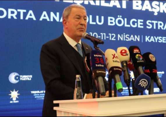 Hulusi Akar: Recep Tayyip Erdo�an liderli�inden ba�ka bu �lkeyi y�netmek ger�ekten m�mk�n de�il