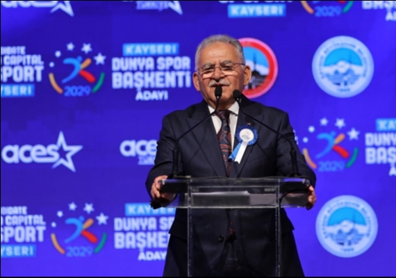 B�Y�KKILIǒIN ORTAYA KOYDU�U SPOR V�ZYONUNUN MEYVES�: �Y�ZDE 99,5 KAYSER� 2029 D�NYA SPOR BA�KENTݔ