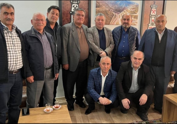 �� insan� Koyuncu, muhtarlarla bir araya geldi