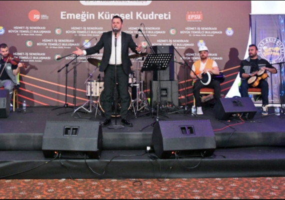 GRUP �ANT�YE�N�N �N� YAYILIYOR; ANTALYA'DA SAHNE ALDI