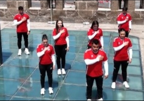 B�Y�K�EH�R�DEN 2027 T�RK D�NYASI K�LT�R BA�KENTL���NE �KARTAL DANSI� �LE KUTLAMA