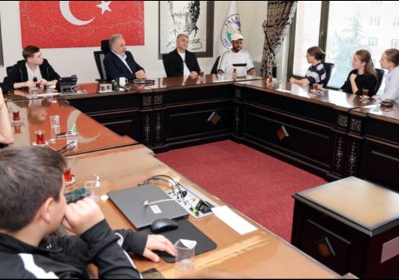 TALAS ULUSLARARASI PROJELERLE D�NYAYA A�ILIYOR