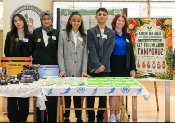 Kayseri Fen Lisesi Bilim Etkinli�ine Ev Sahipli�i Yapt� 