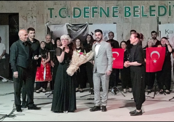K�GDER, Defne�de Halk Konseri ile Vatanda�lara Moral Oldu