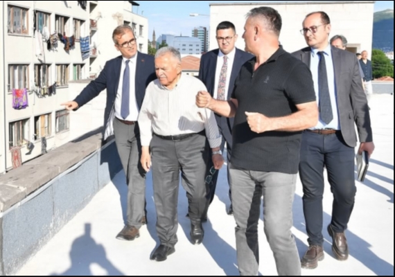 BA�KAN B�Y�KKILI�, TAR�H� KAYSER� MAHALLESݒNDE 3. ETAP �ALI�MALARINI YER�NDE �NCELED�