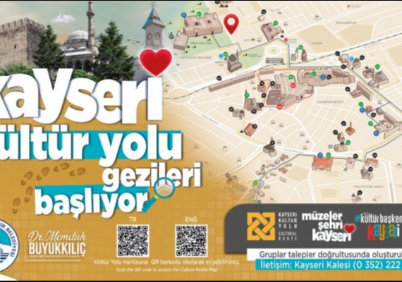 KAYSER� K�LT�R YOLU GEZ�LER� BA�LIYOR: B�Y�K�EH�R �LE 7 B�N YILLIK TAR�H ADIM ADIM KE�FED�LECEK