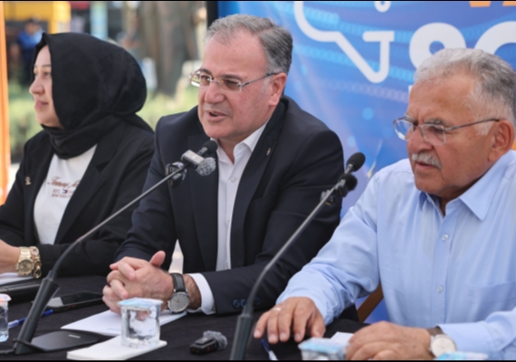 HACILAR�DA VATANDA� BULU�MASI BA�KAN �ZDO�AN: �G�C�M�Z G�N�L BA�I�