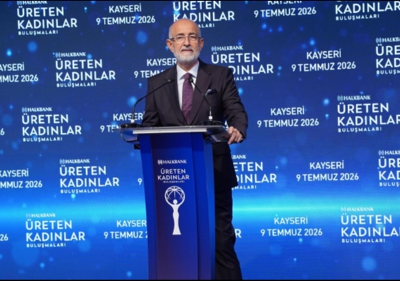 HALKBANK'TAN KADIN G�R���MC�LERE G��L� DESTEK MESAJI