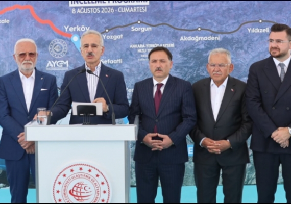 Bakan Uralo�lu: Yerk�y-Kayseri YHT Projesi�nde i�in yar�s�n� tamamlad�k