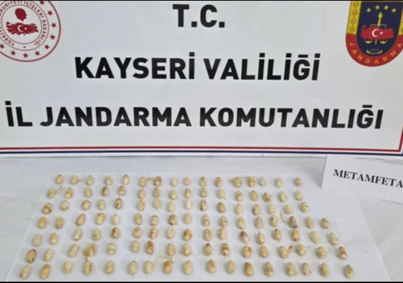 Develi�de uyu�turucuyu ba��rsaklar�nda ta��d�