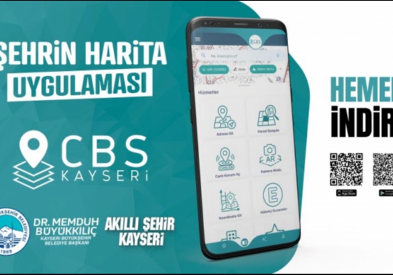 KAYSER� B�Y�K�EH�R�DEN AKILLI �EH�RC�L�KTE G��L� D�J�TAL HAMLE: CBS KAYSER� MOB�L UYGULAMASI