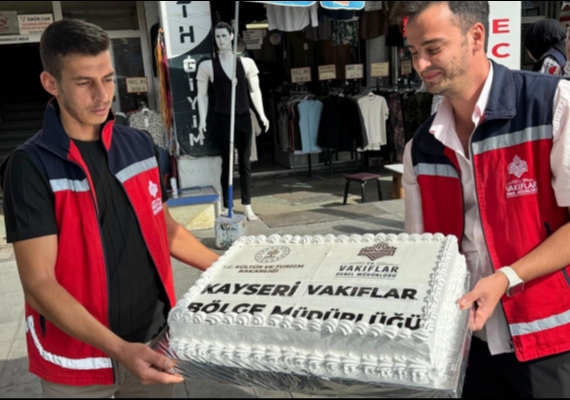 700 YILLIK VAS�YET G�N�M�ZE TA�INDI: KAYSER� KALESݒNDEN CEZA �NFAZ KURUMUNA VAKIF TATLISI