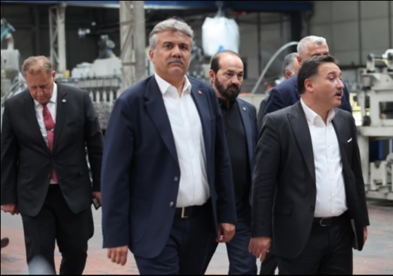 Vali �i�ek, Mimarsinan OSB�yi Ziyaret Etti