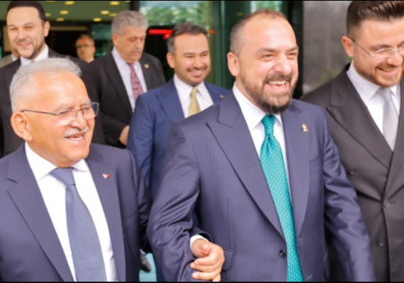 BA�KAN B�Y�KKILI�, AK PART� GENEL BA�KAN YARDIMCISI FARUK ACAR�I A�IRLADI