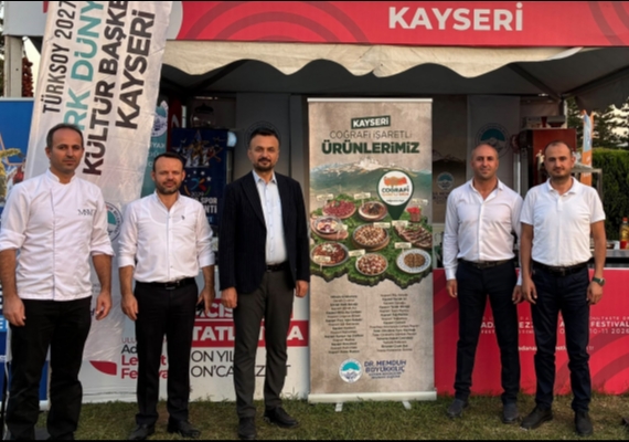 KAYSER�, TAR�H�N�, K�LT�R�N� VE ZENG�NL�KLER�N� ADANA LEZZET FEST�VAL�'NDE TANITIYOR