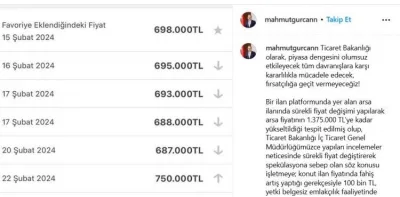 Bakan Yardımcısı Gürcan , "Fırsatçılığa geçit vermeyeceğiz"